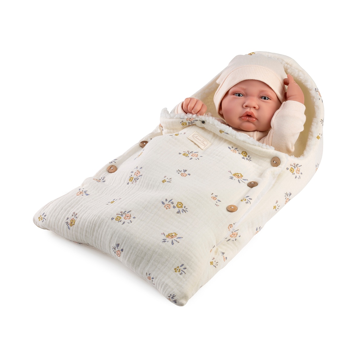 Muñeca Recién Nacida Lúa invierno 42 cm Cuerpo de vinilo Muñecas Antonio Juan 2