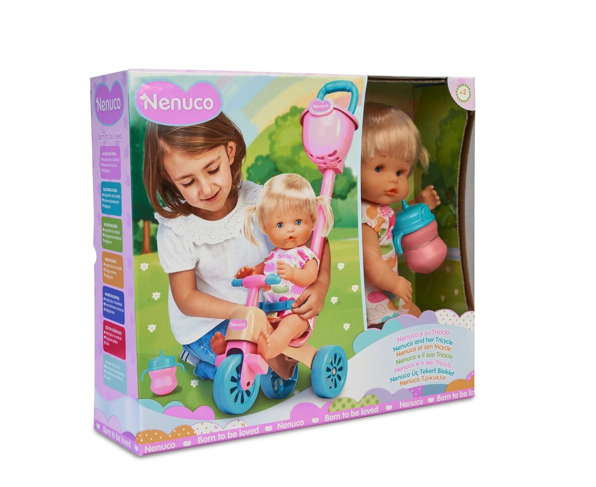 Muñeca Nenuco y su triciclo 3