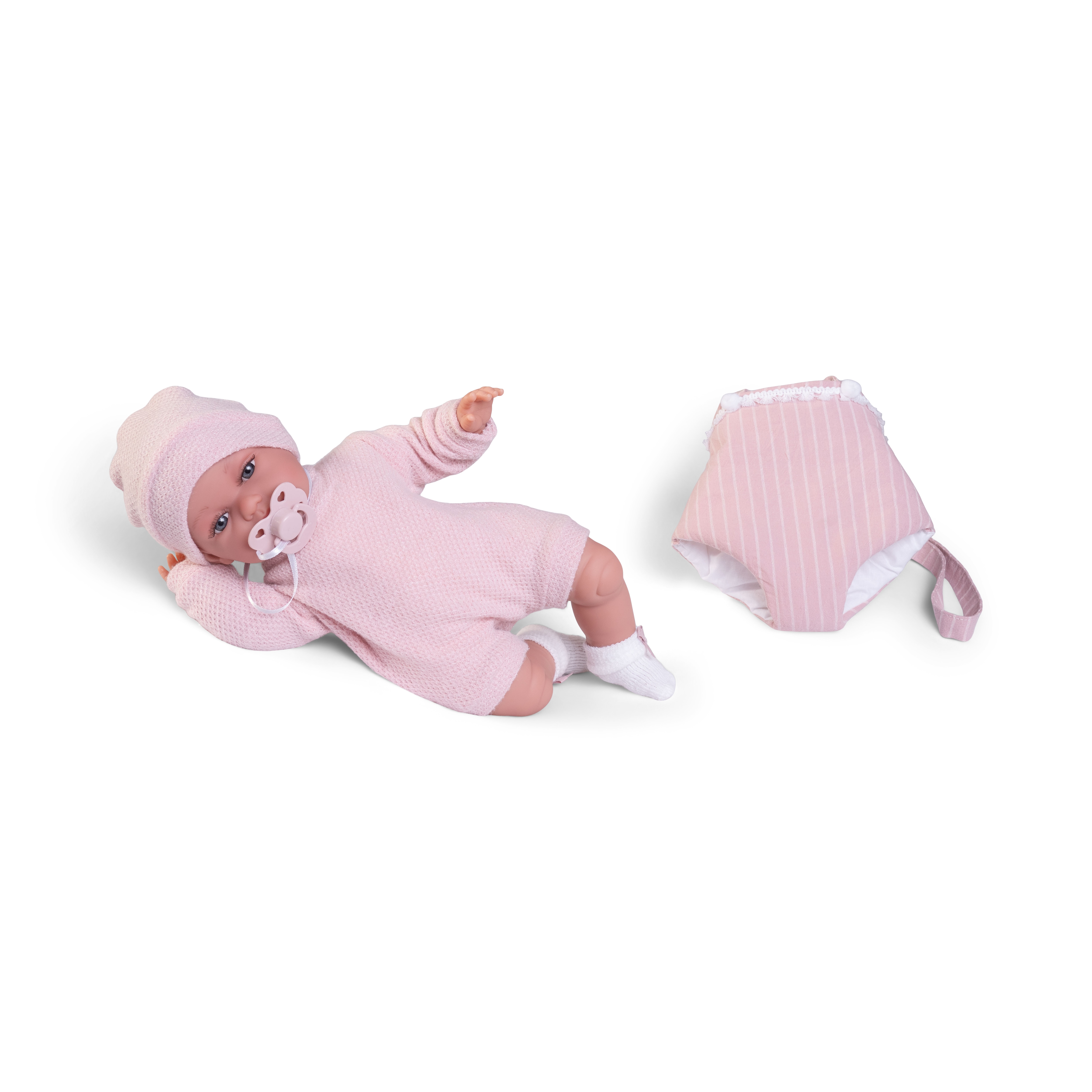 Muñeca Baby Toneta palabritas con portabebé Muñecas Antonio Juan 3