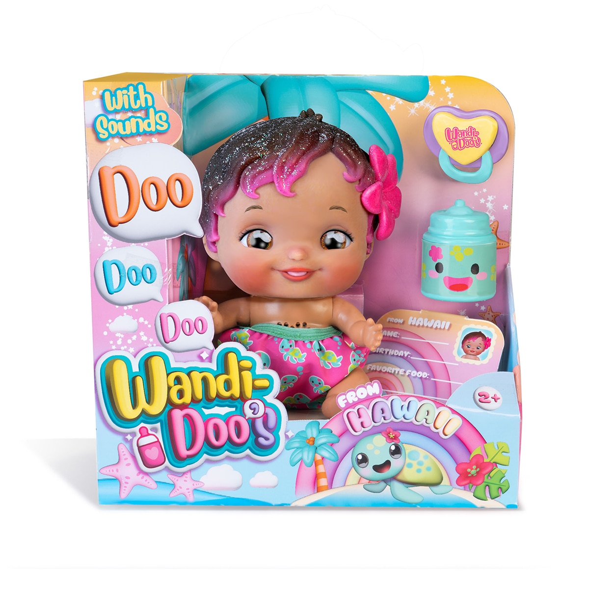 Boneco Bebé Wawaiian Wandi-Doo 2