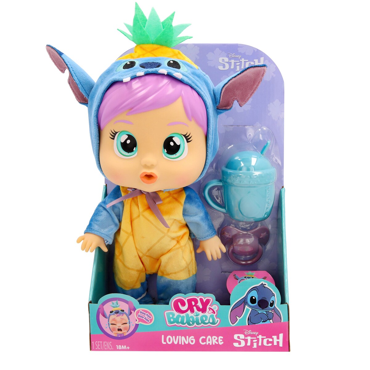 Bebés Llorones Loving Care Disney Stitch 3