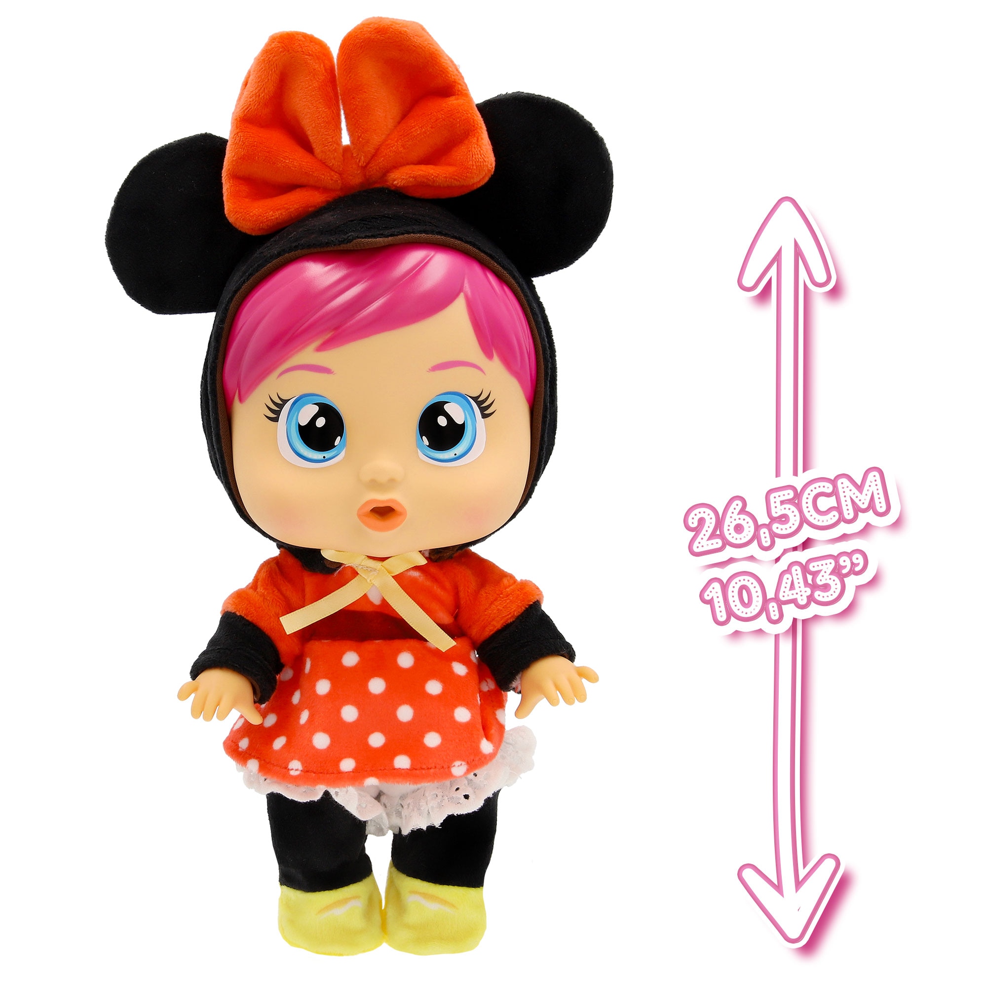 Muñeco bebé Loving Care Minnie Bebés Llorones 5