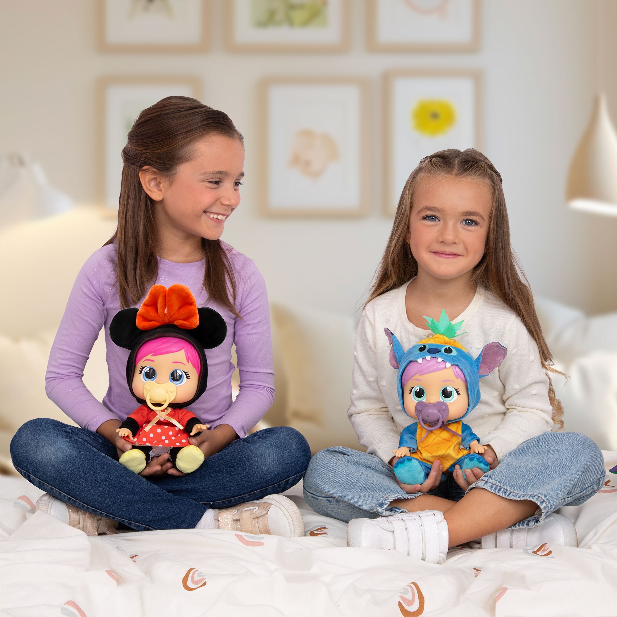 Muñeco bebé Loving Care Minnie Bebés Llorones 9