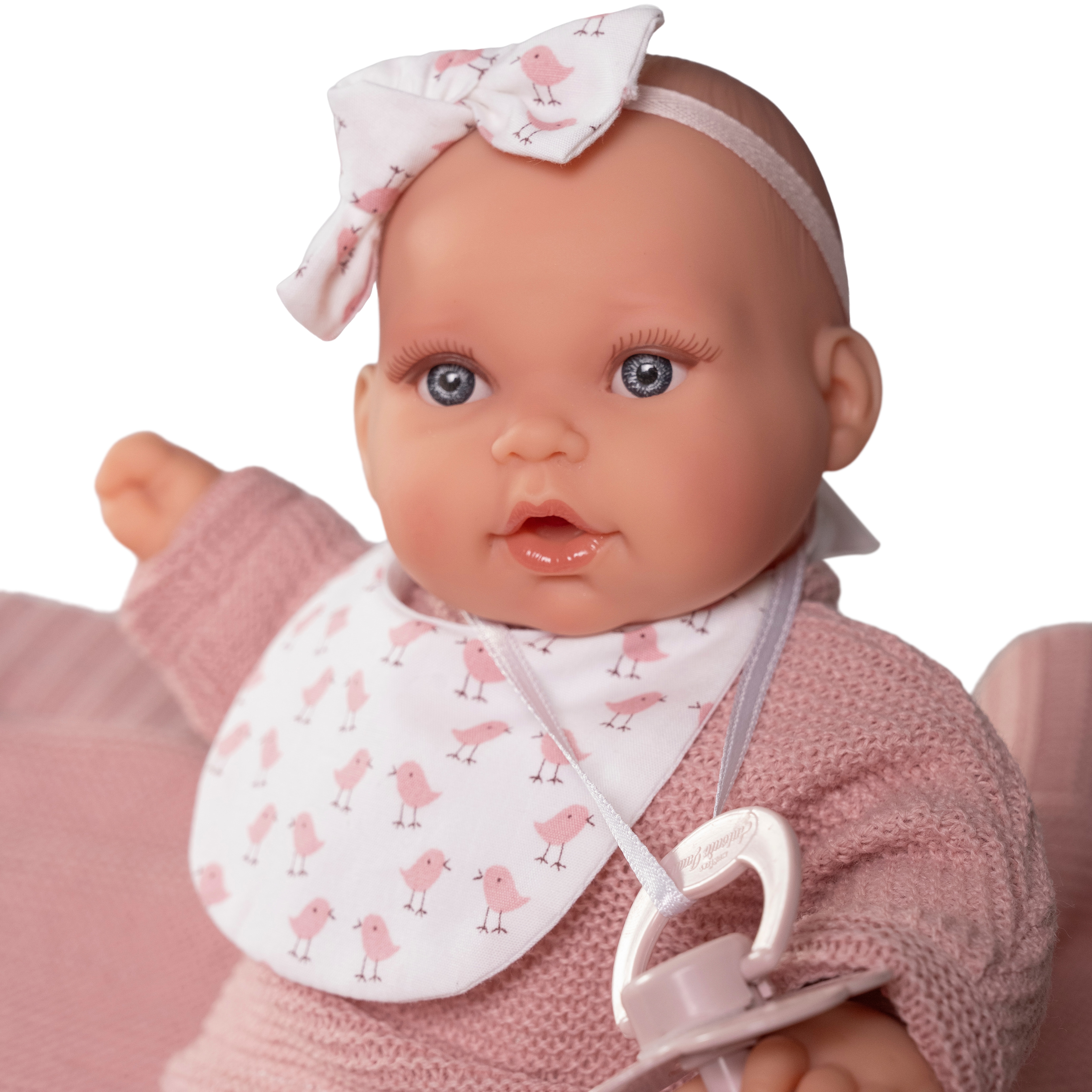 Boneca Bebé Kika Choro com Lacinho 3