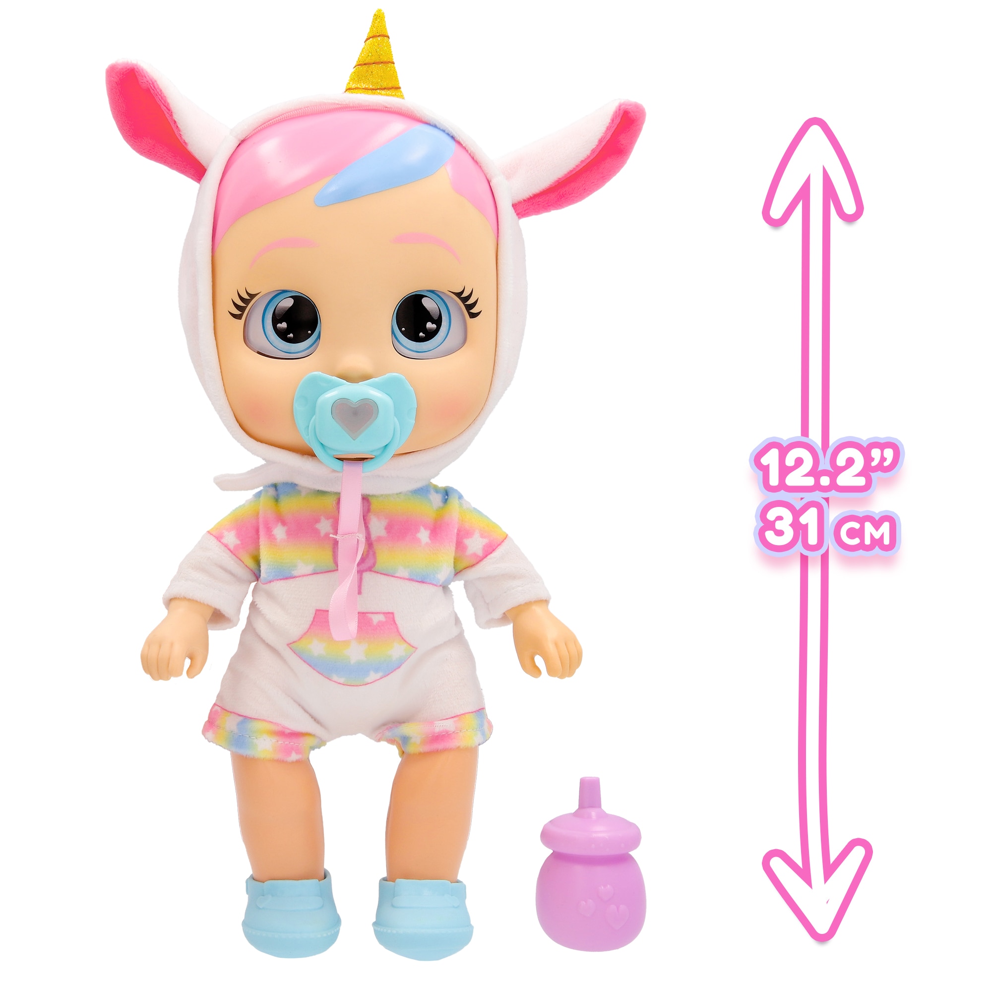 Muñeca bebé con mecanismo Mis Primeros Pasos Dreamy Bebés Llorones 3