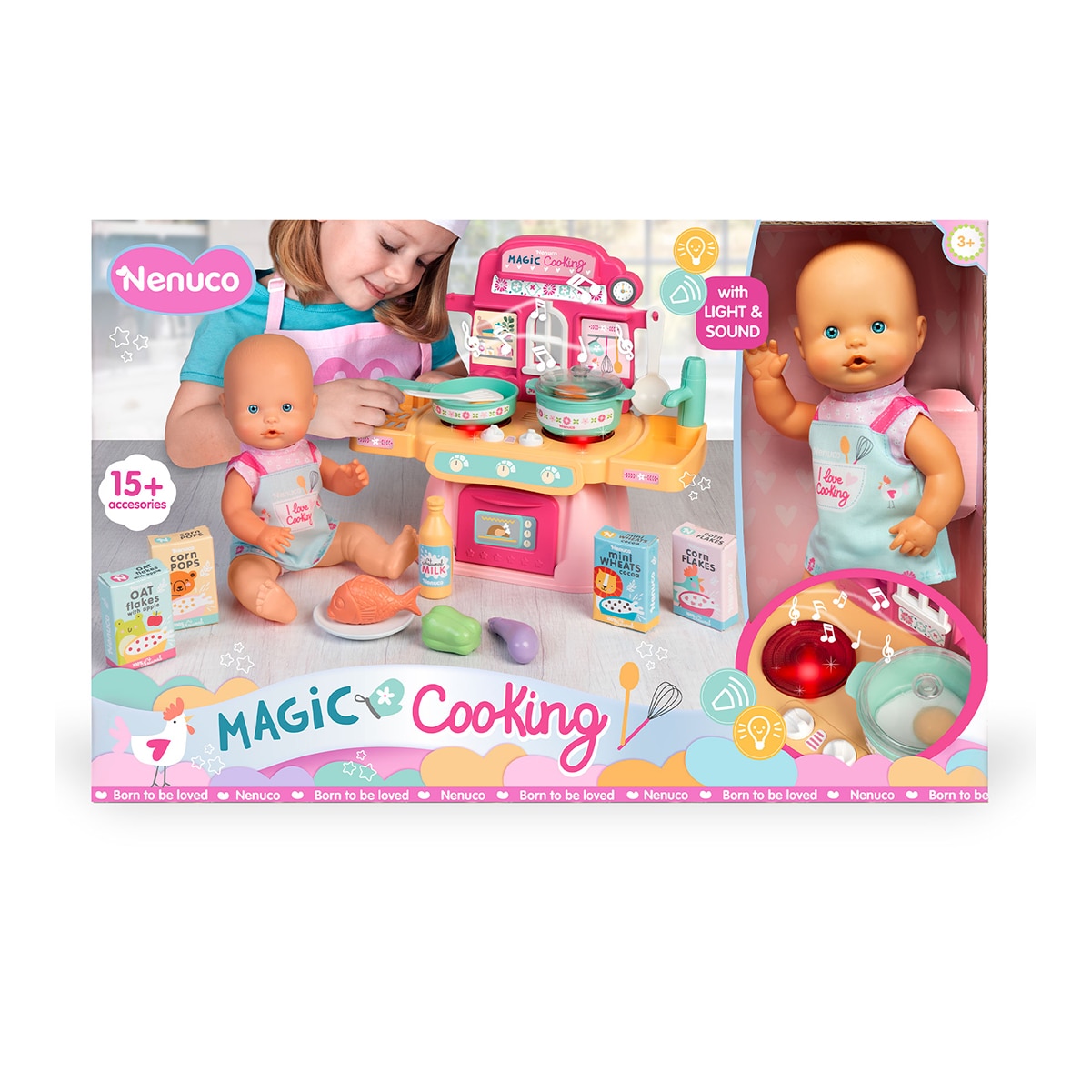 Muñeco bebé Nenuco Cocinita Mágica 3