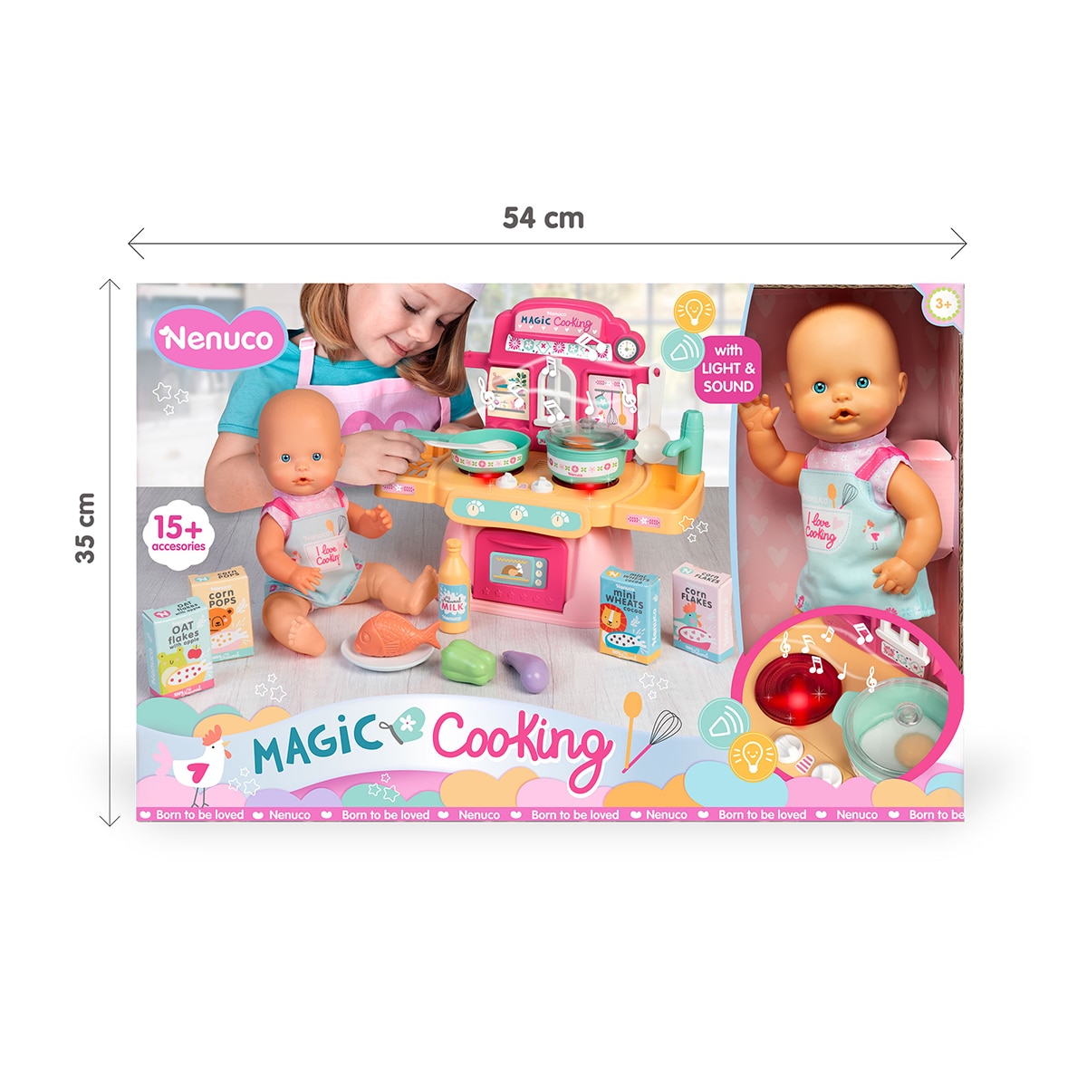 Muñeco bebé Nenuco Cocinita Mágica 7