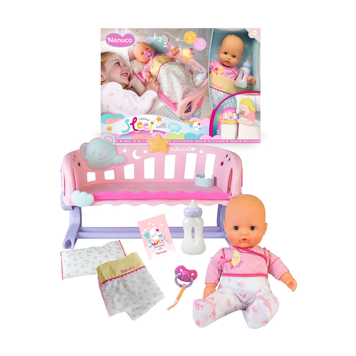 Nenuco – Muñeco bebé Nenuco Duerme Conmigo.