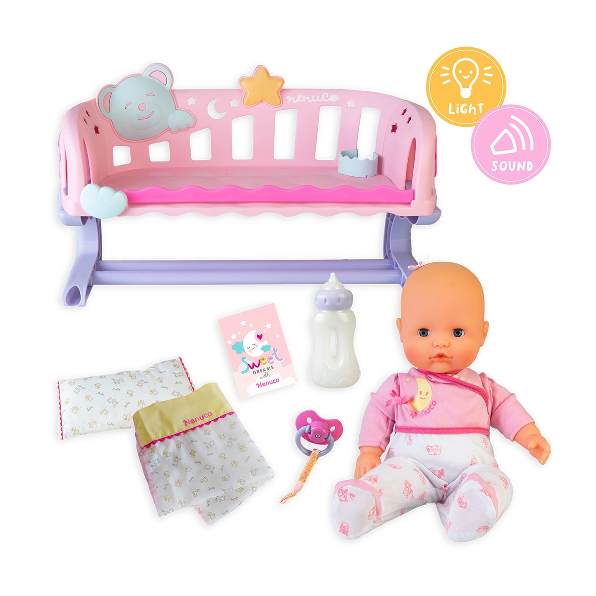 Muñeco bebé Nenuco Duerme Conmigo 2