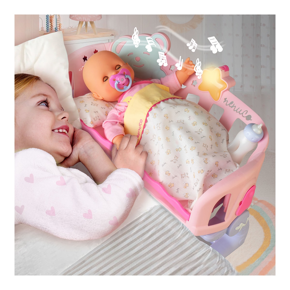 Muñeco bebé Nenuco Duerme Conmigo 4