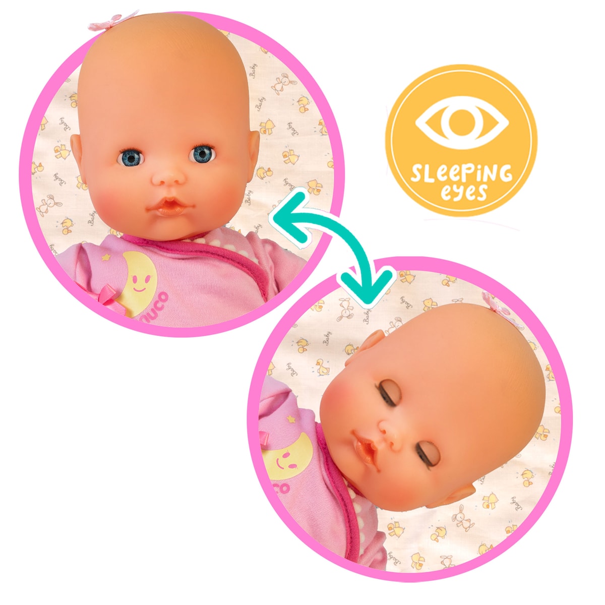 Muñeco bebé Nenuco Duerme Conmigo 5