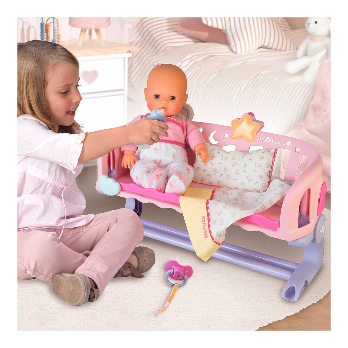 Muñeco bebé Nenuco Duerme Conmigo 6