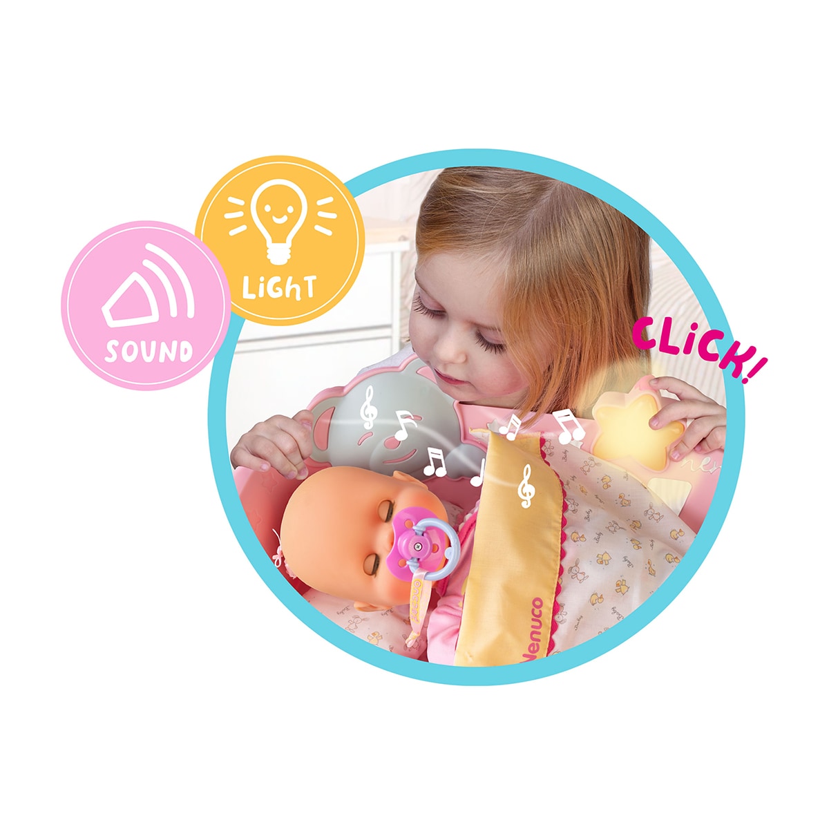 Muñeco bebé Nenuco Duerme Conmigo 7