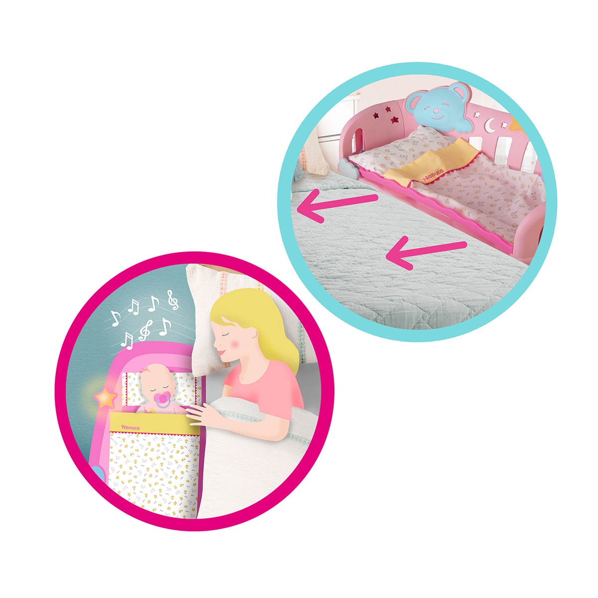 Muñeco bebé Nenuco Duerme Conmigo 8