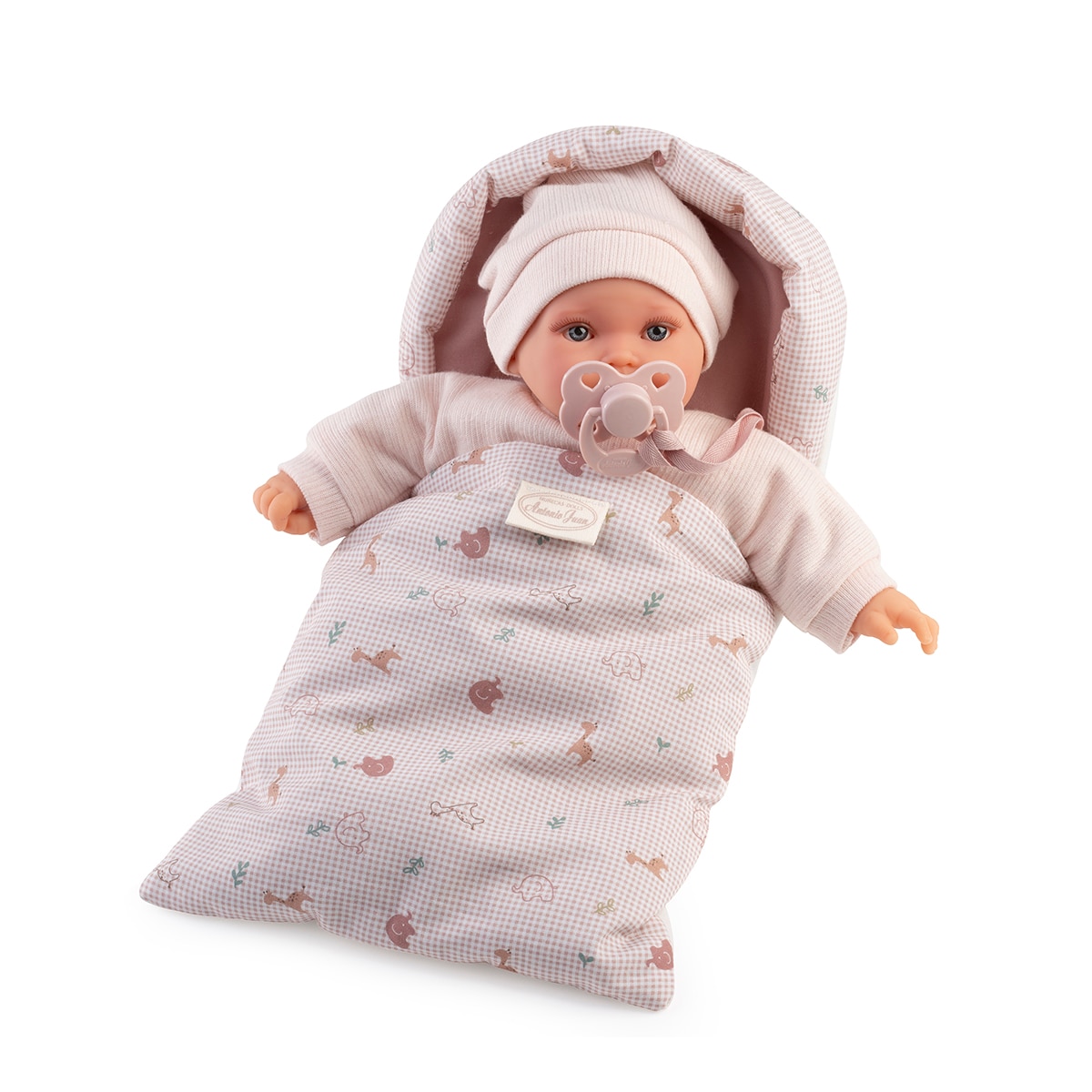 Muñecas Antonio Juan - Muñeca Kika Lloro Saco Camping Muñecas Antonio Juan