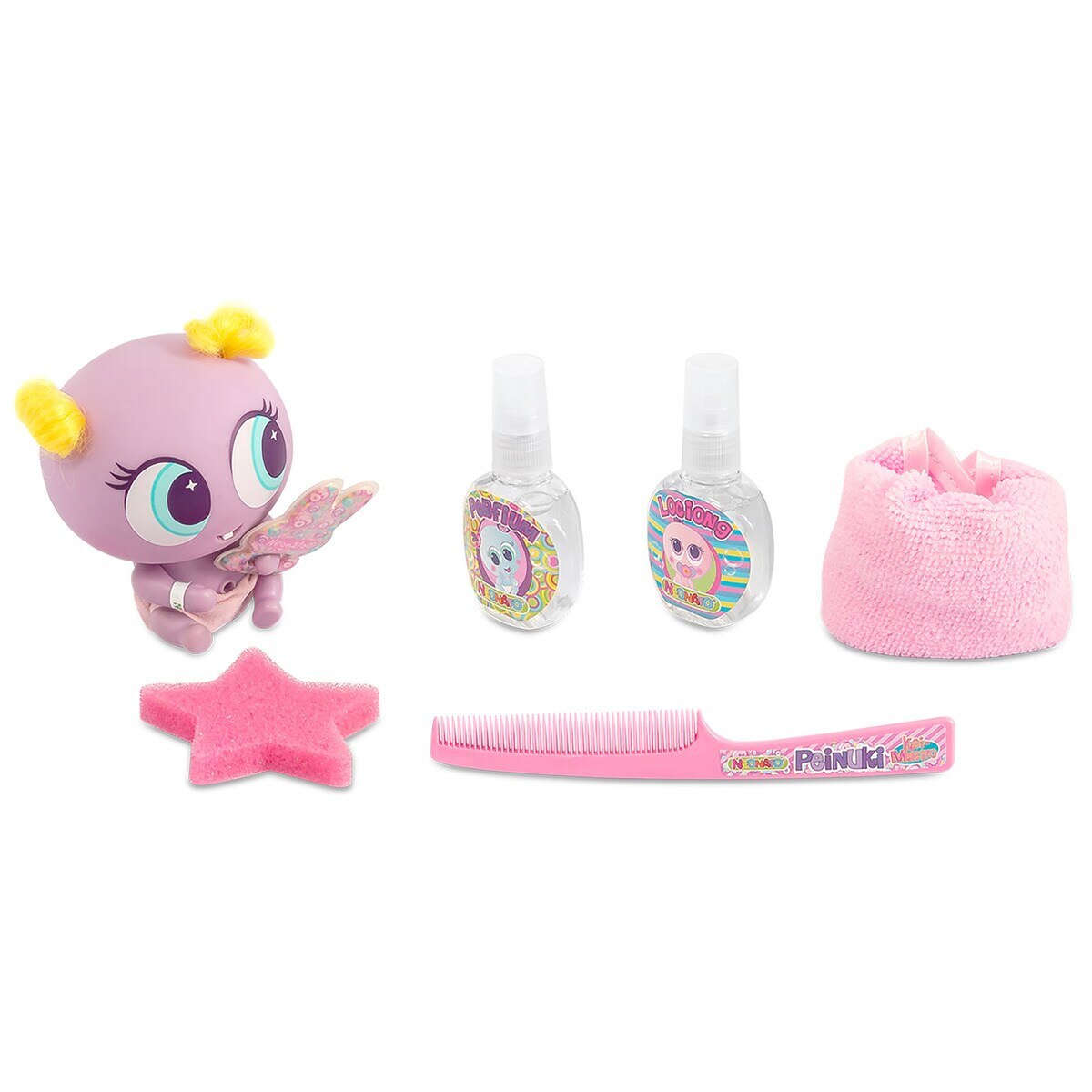 Neonatos: Ksi-Merito Set Hiperkukis Conjunto de Banho Rosa 3
