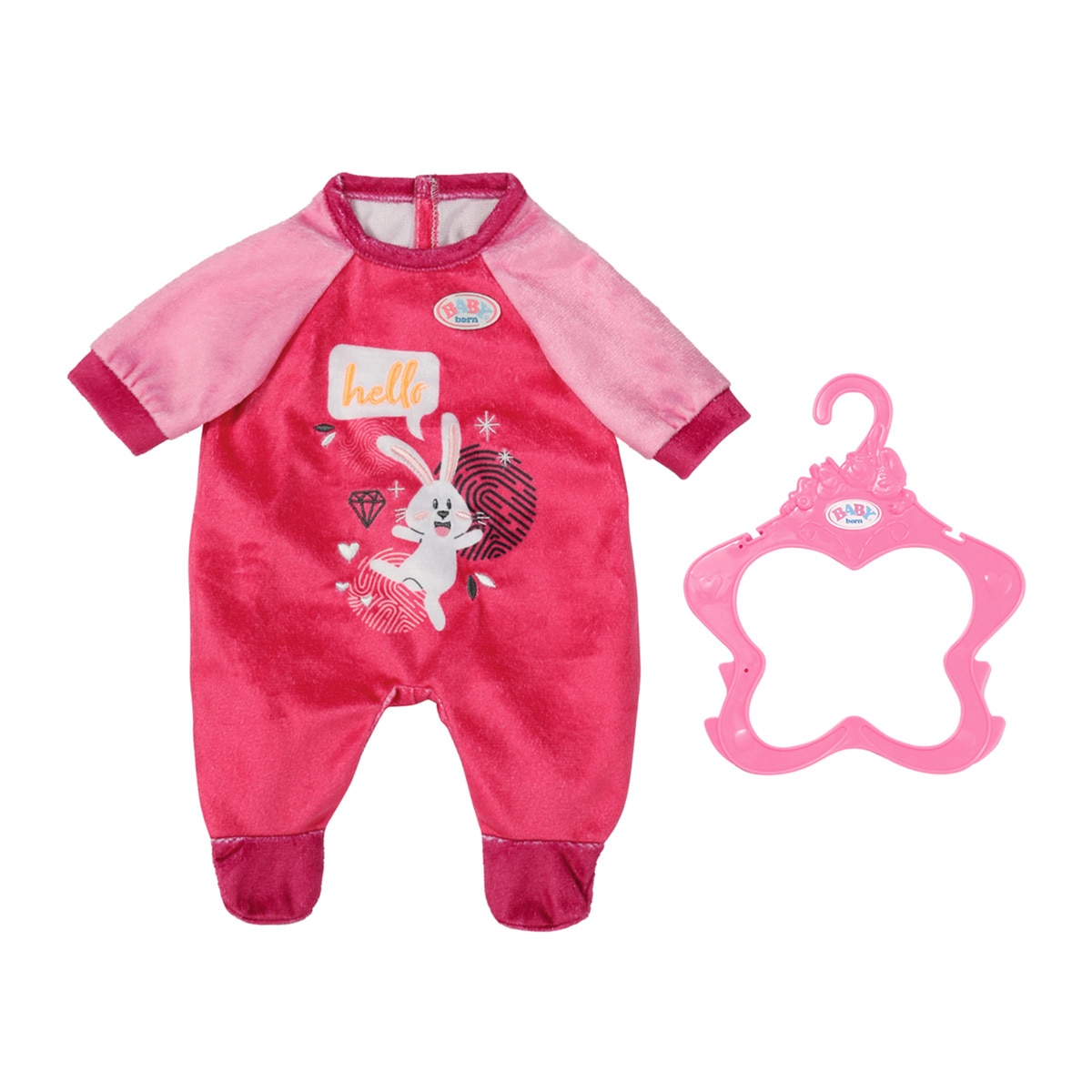 Imagen 0 de Ropita muñecos bebé 43cm Body Rosa Baby Born