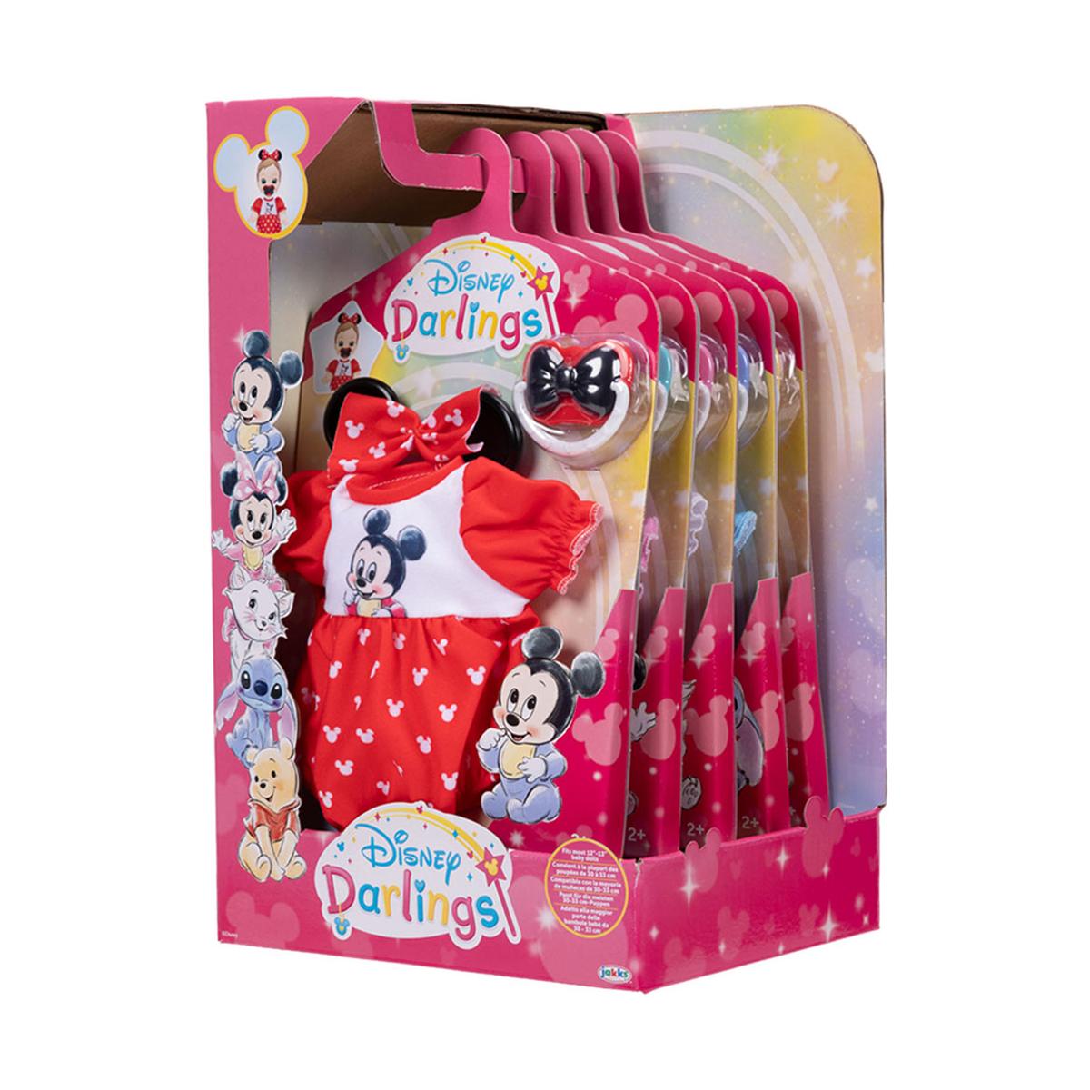 Pack Ropa Muñeca Disney Darlings con accesorio Disney modelos surtidos 17