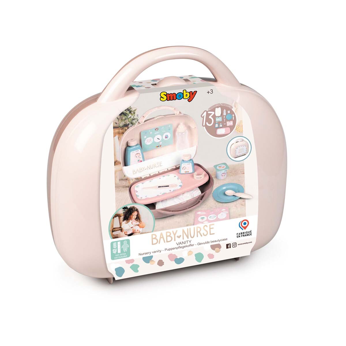 Maletín cuidados bebé Baby Nurse Smoby 3
