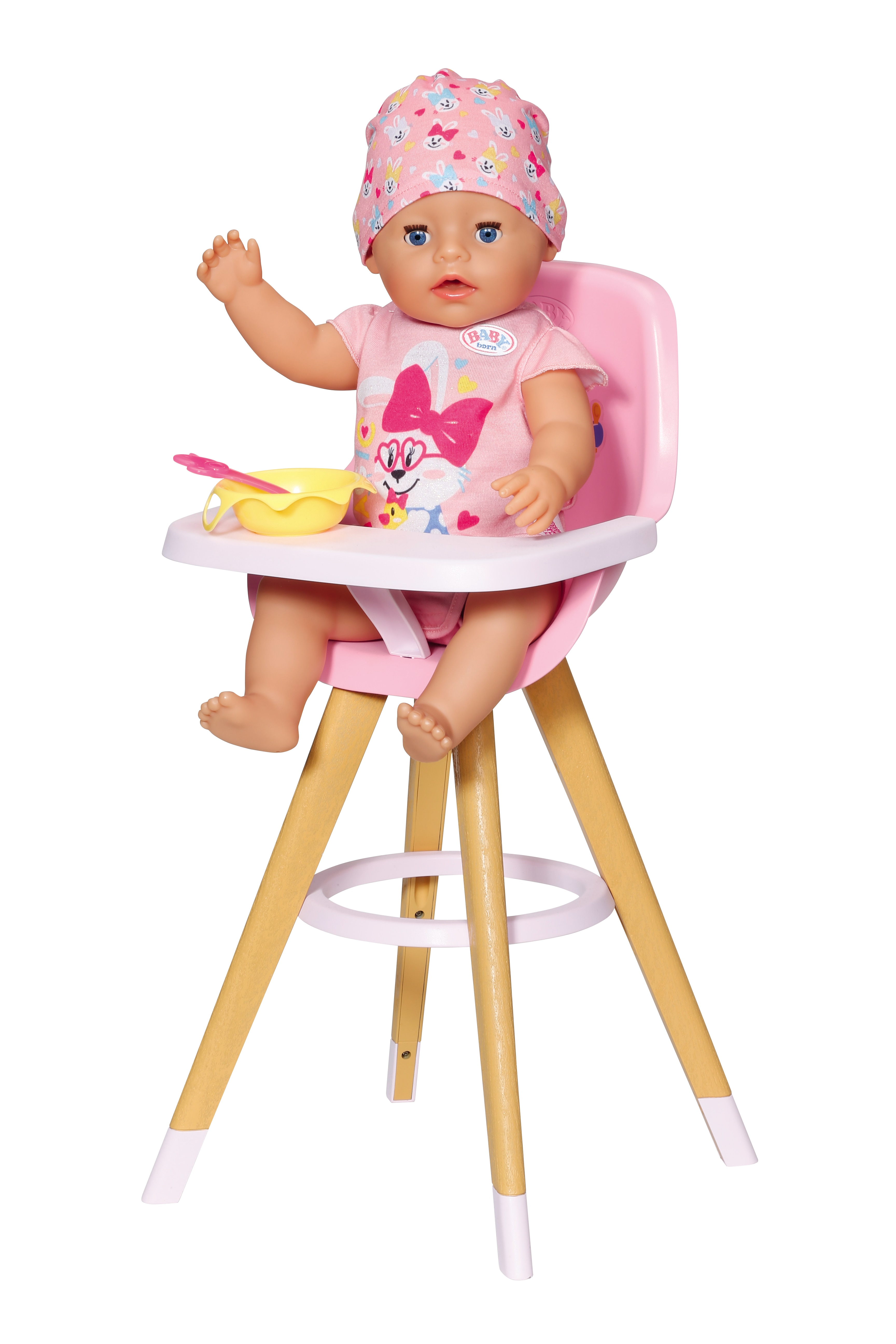 Accesorio para muñecas bebé Silla alta Trona infantil Baby Born 3