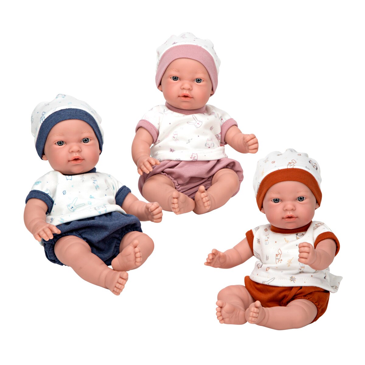 Imagen 0 de Muñeca  Indy 28 Cm Con Peso modelos surtidos