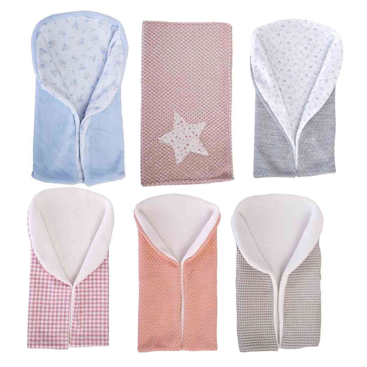 Imagen 0 de Accesorio para muñeca Mantitas y arruyos Rosa Toys