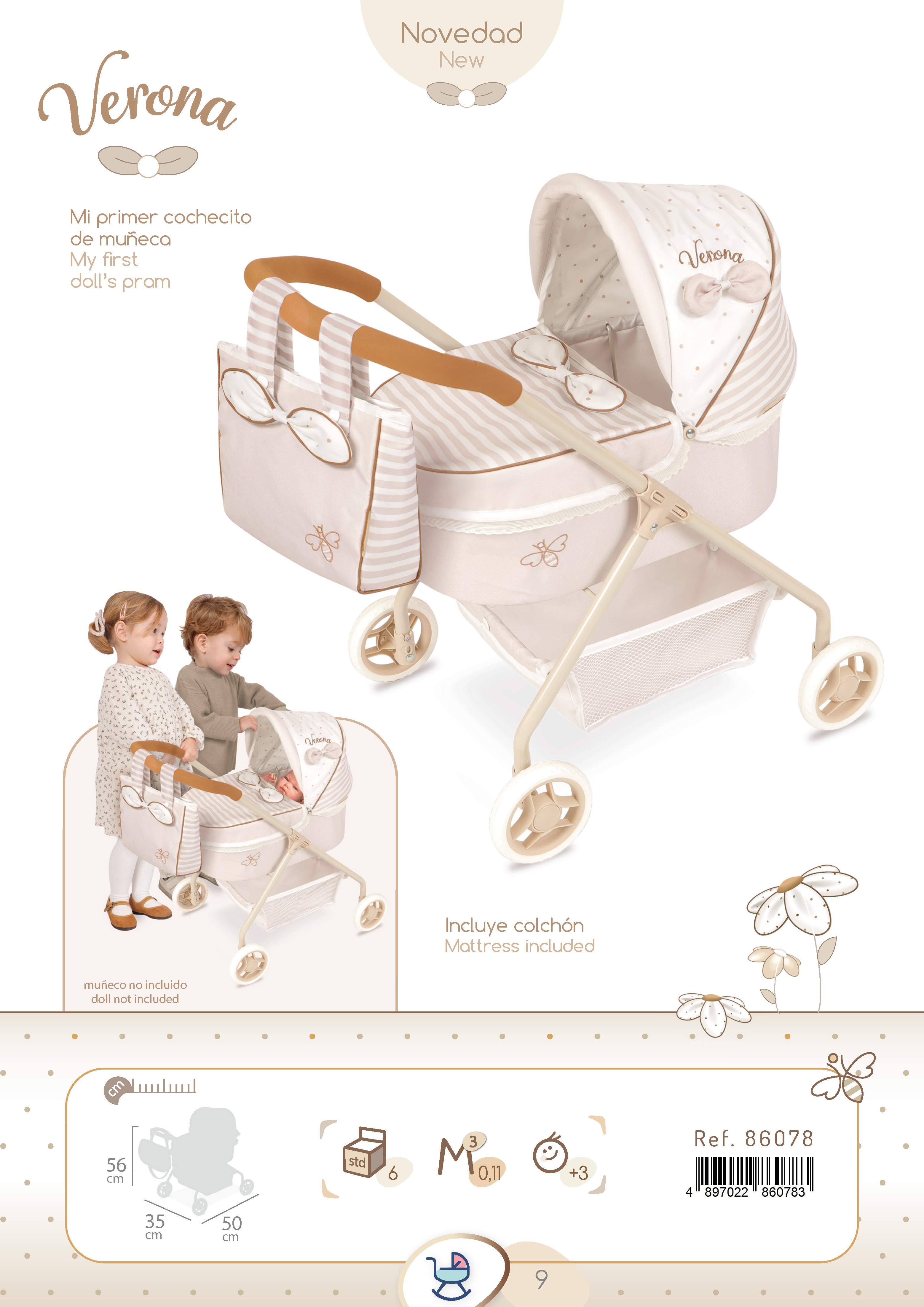 Mi primer coche de muñecas DeCuevas Toys 5