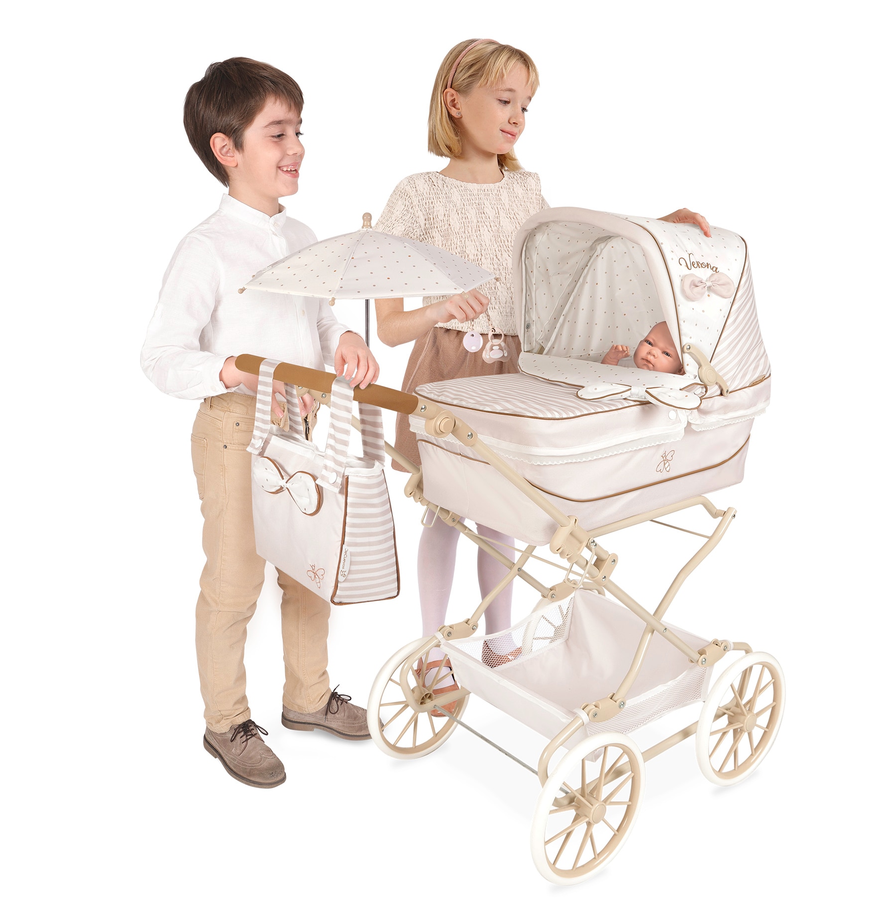 Coche de muñecas plegable reborn Verona DeCuevas Toys 2