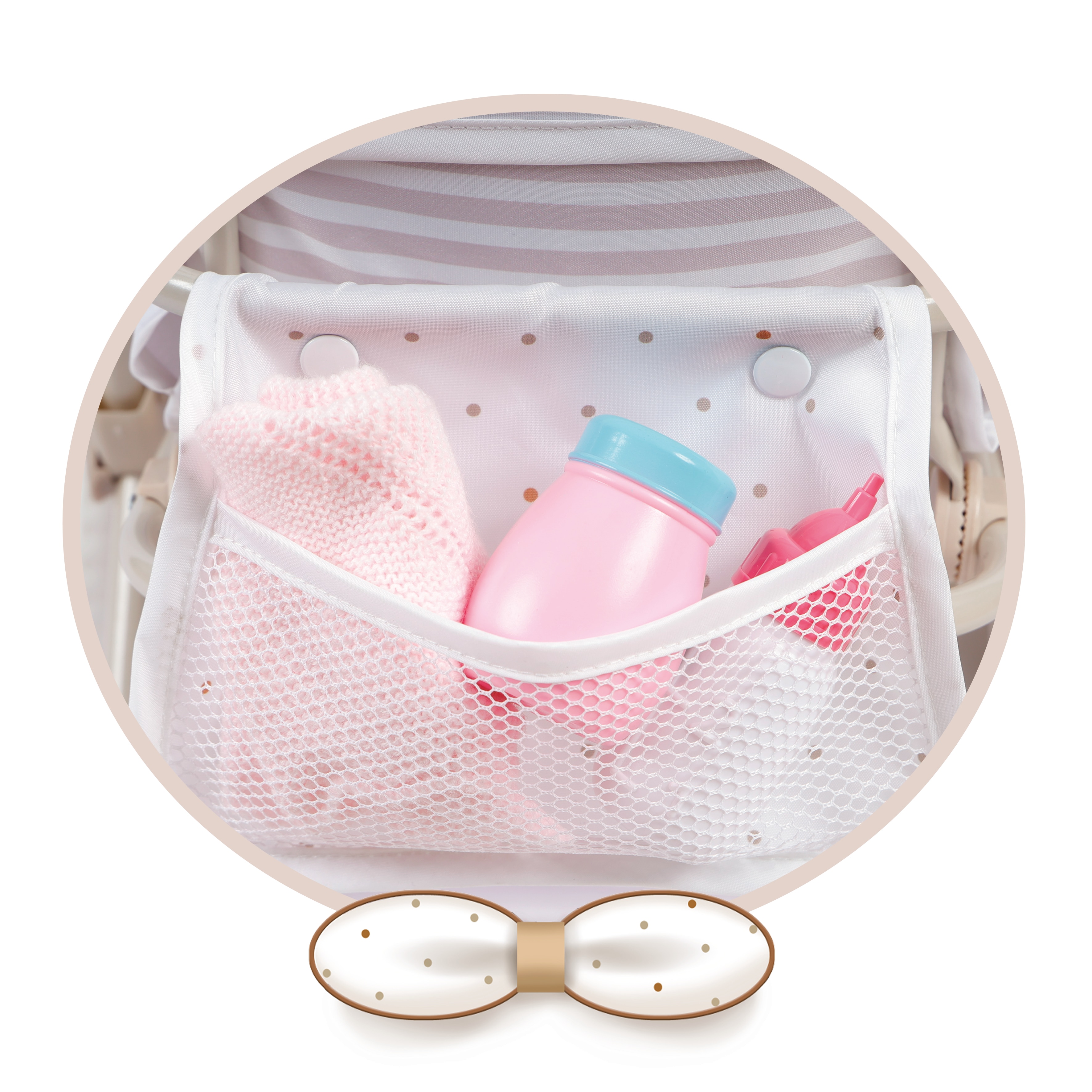 Silla muñecas gemelar plegable Verona DeCuevas Toys 4