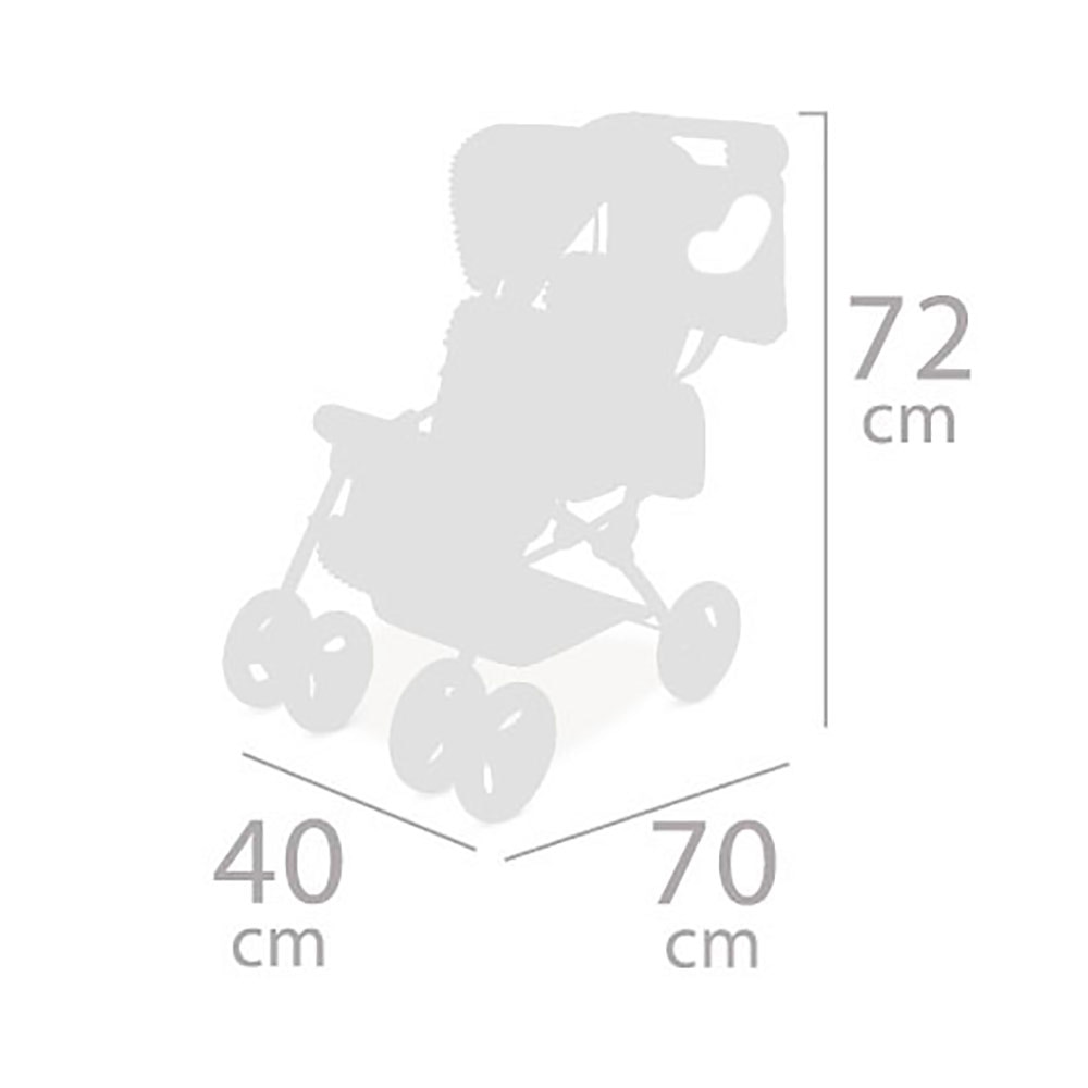 Silla muñecas gemelar plegable Verona DeCuevas Toys 6