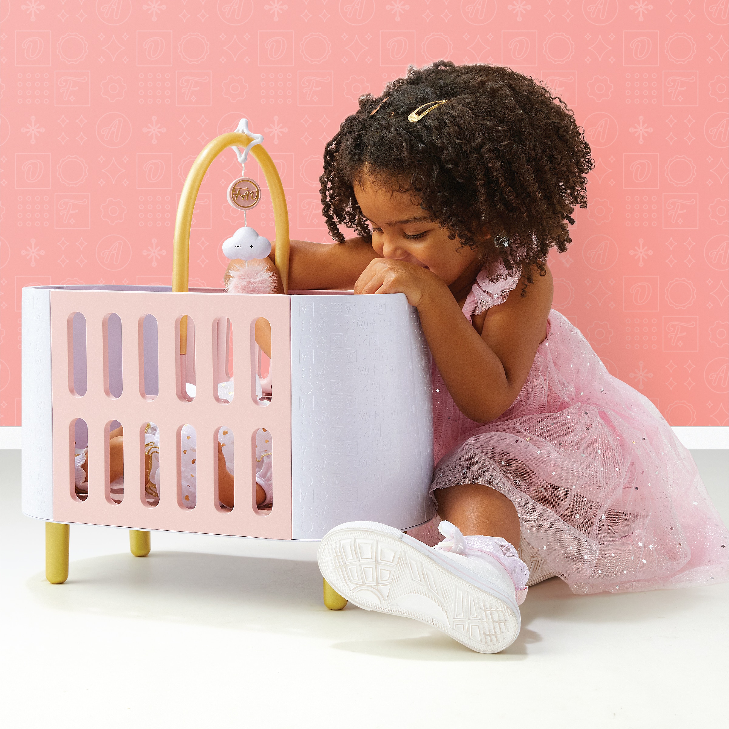 Cuna para muñeca F.A.O. Schwarz 3