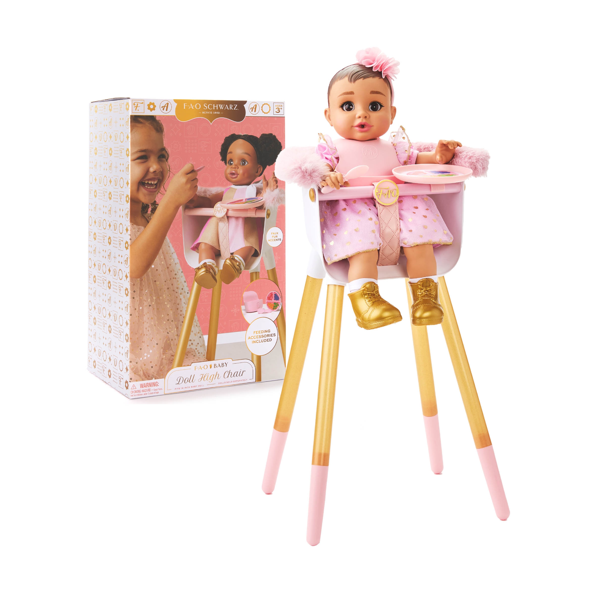 Silla alta para muñeca F.A.O. Schwarz 2