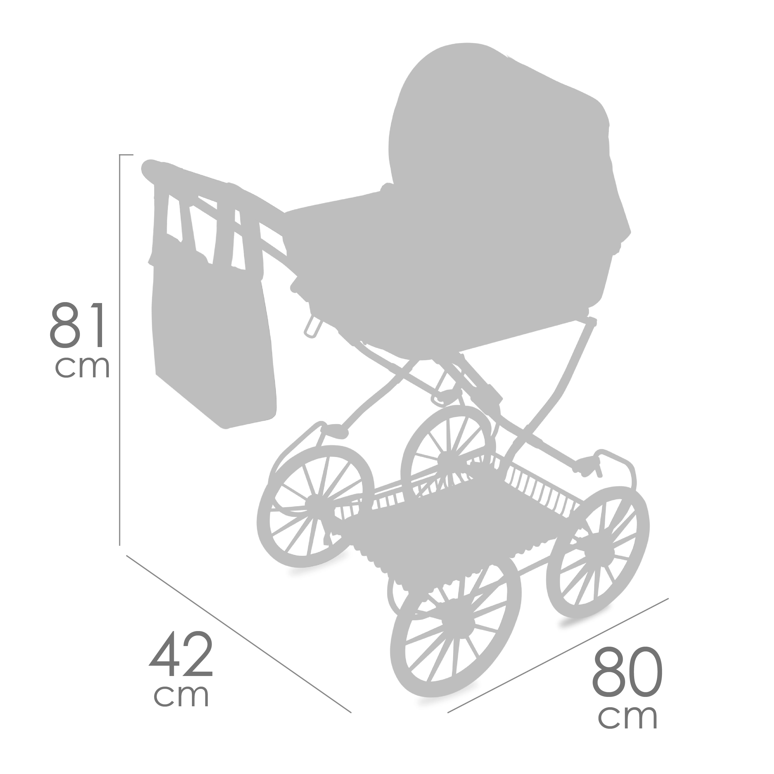 Carro de Bonecas Bobrável 6