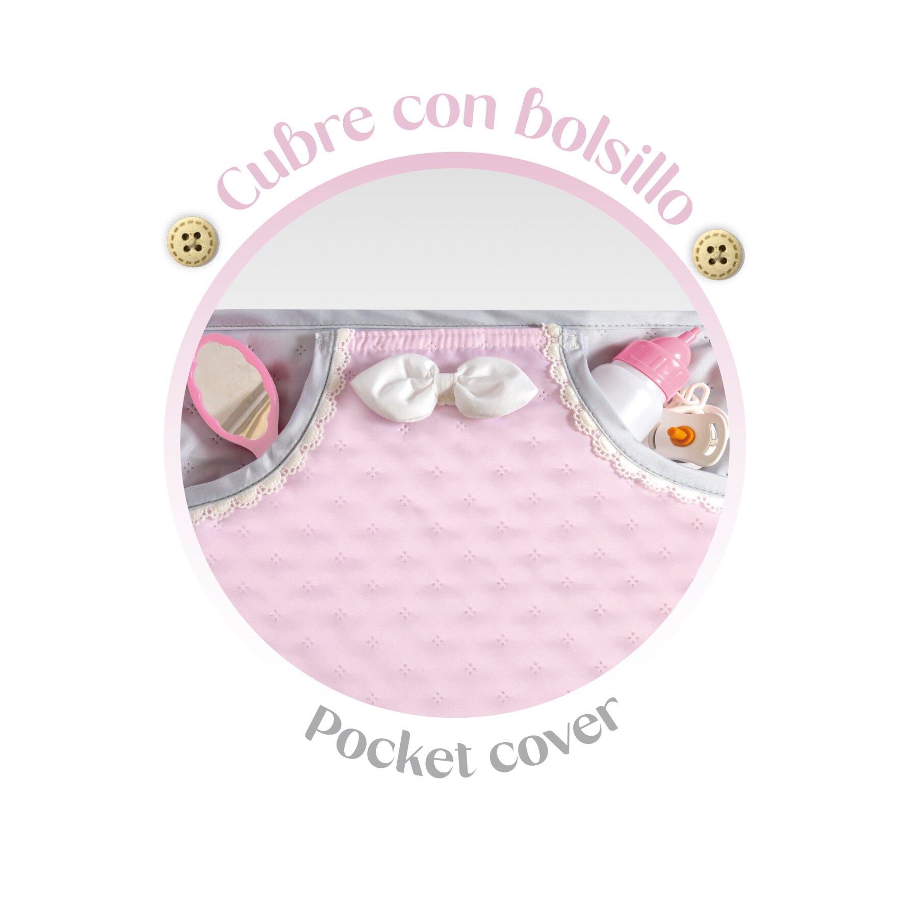 Coche de muñecas Plegable Sophie Decuevas Toys 4