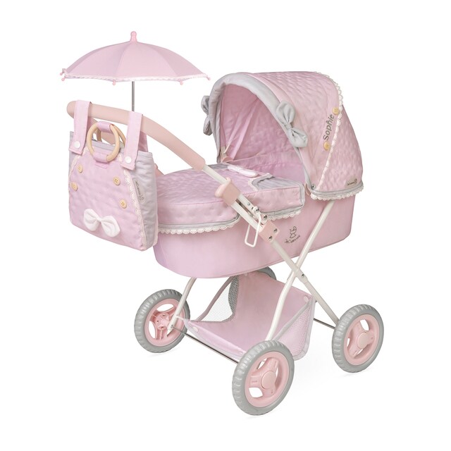 Imagen 0 de Coche de muñecas Plegable Con Sombrilla Sophie Decuevas Toys