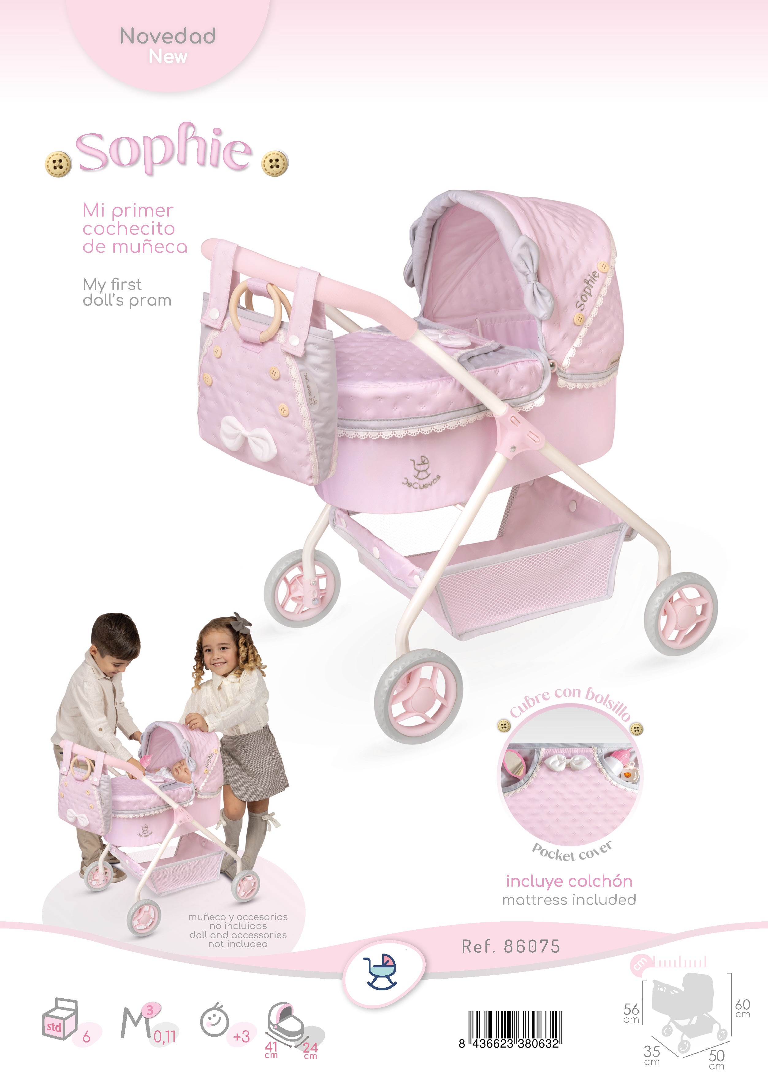 Mi primer coche de muñecas Sophie Decuevas Toys 8