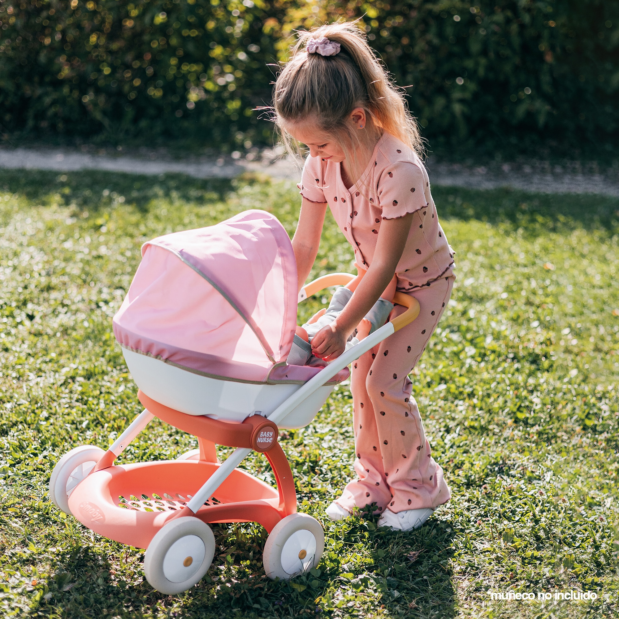 Carro para muñecas Prop Pram Smoby Picó Simba 6