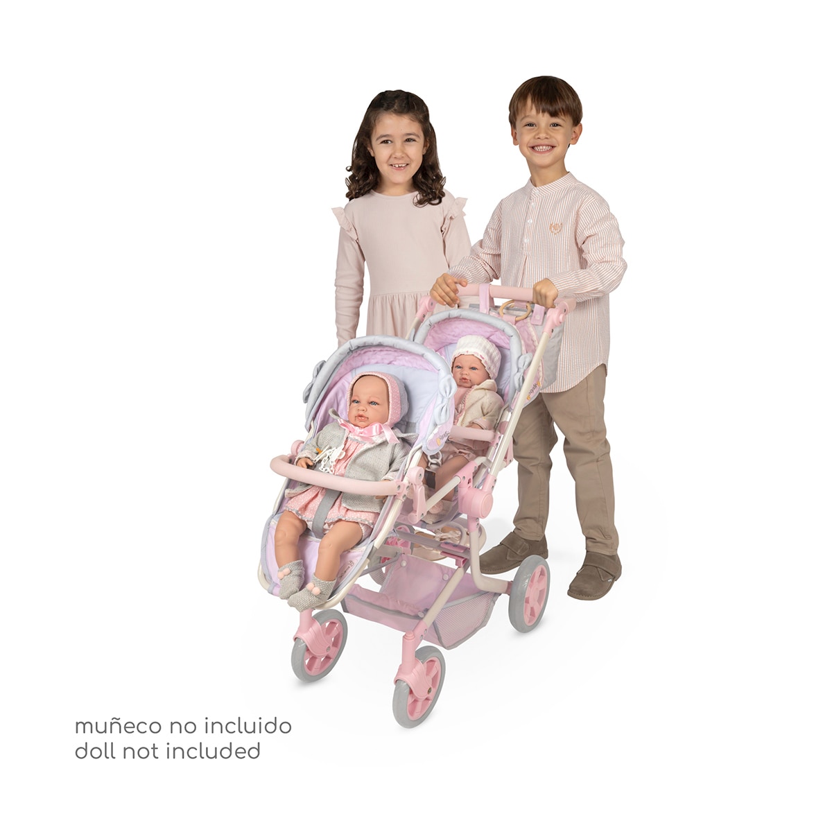 Accesorio de muñecas, Silla gemelar de muñecas, multiposicion y plegable Sophie DeCuevas Toys 4