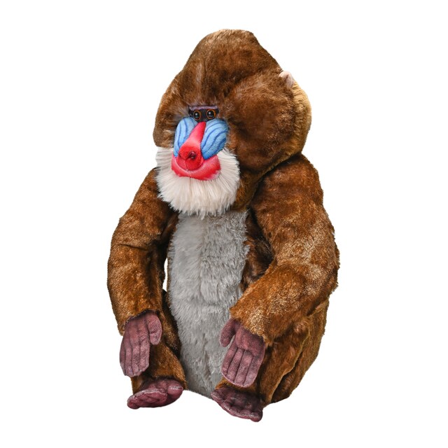 Peluche Mandril (Colección Arte Realista)