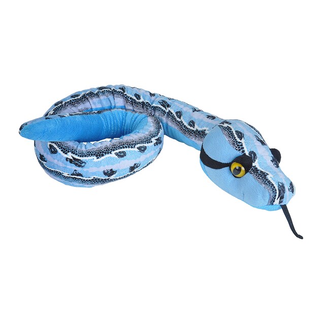 Peluche 137 cm Serpiente fantasía azul Wild Republic