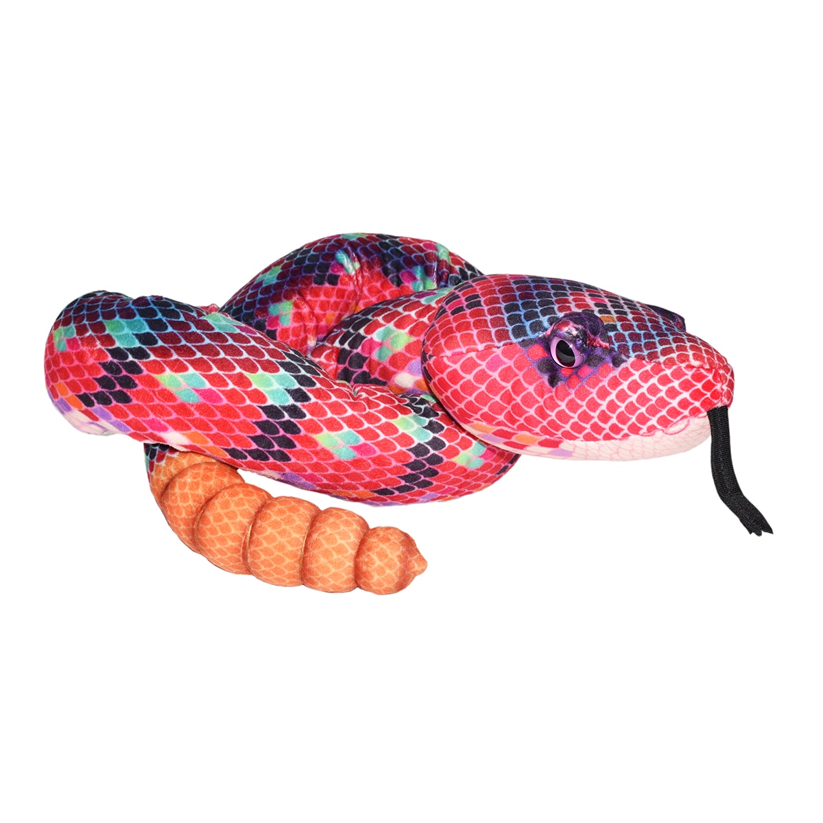 Imagen 0 de Peluche 137 cm Serpiente fantasía roja Wild Republic