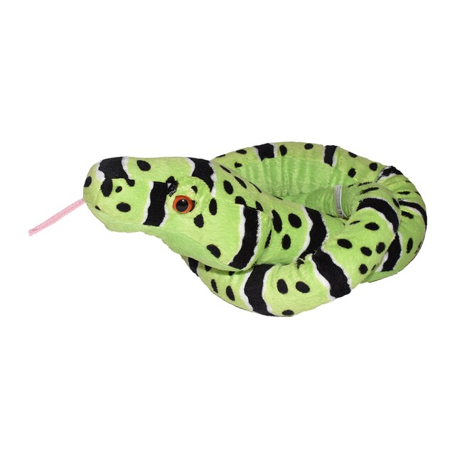 Peluche 137 cm Serpiente de cascabel roca verde  Wild Republic