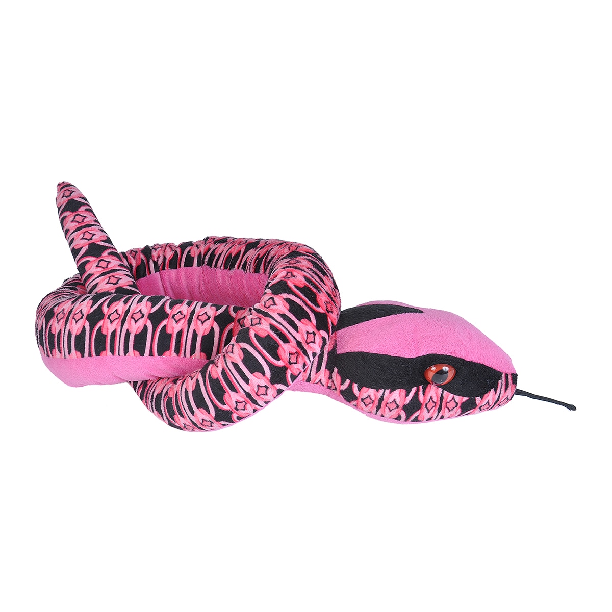 Imagen 0 de Peluche 137 cm Serpiente fantasía rosa Wild Republic