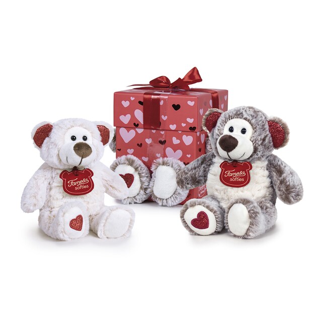 Peluche Happy Valentine 32 cm GO GREEN! Famosa