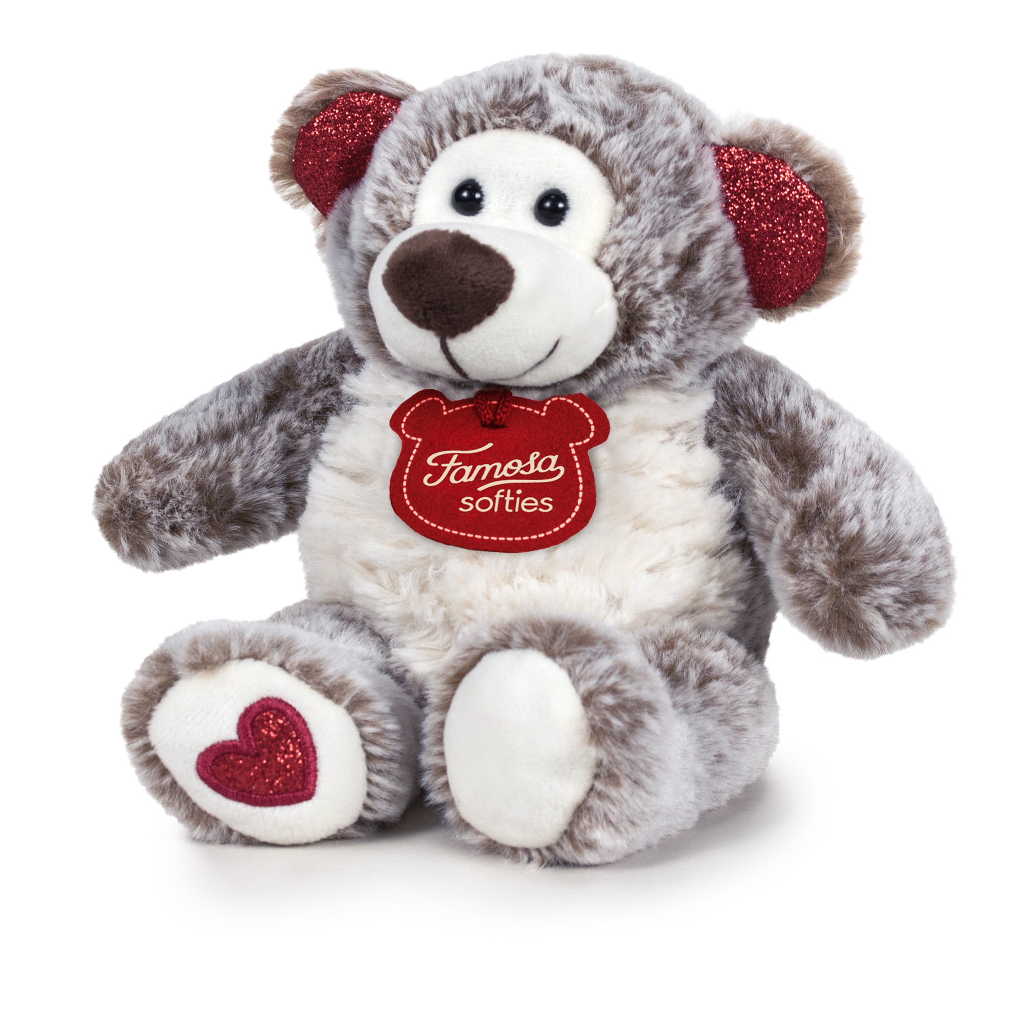 Peluche Happy Valentine 32 cm GO GREEN! Famosa 3