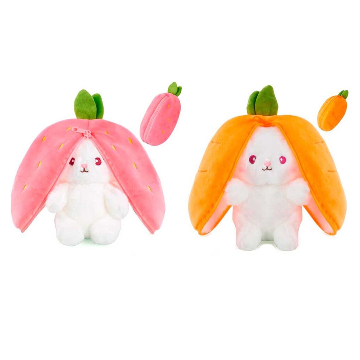 Imagen 0 de Peluche 30 cm Conejo Reversible Classic Revolution