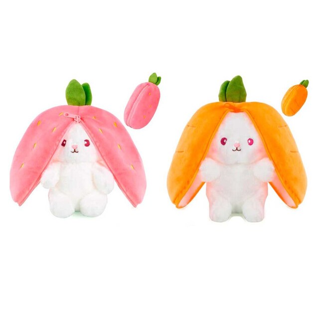 Imagen 0 de Peluche 30 cm Conejo Reversible Classic Revolution