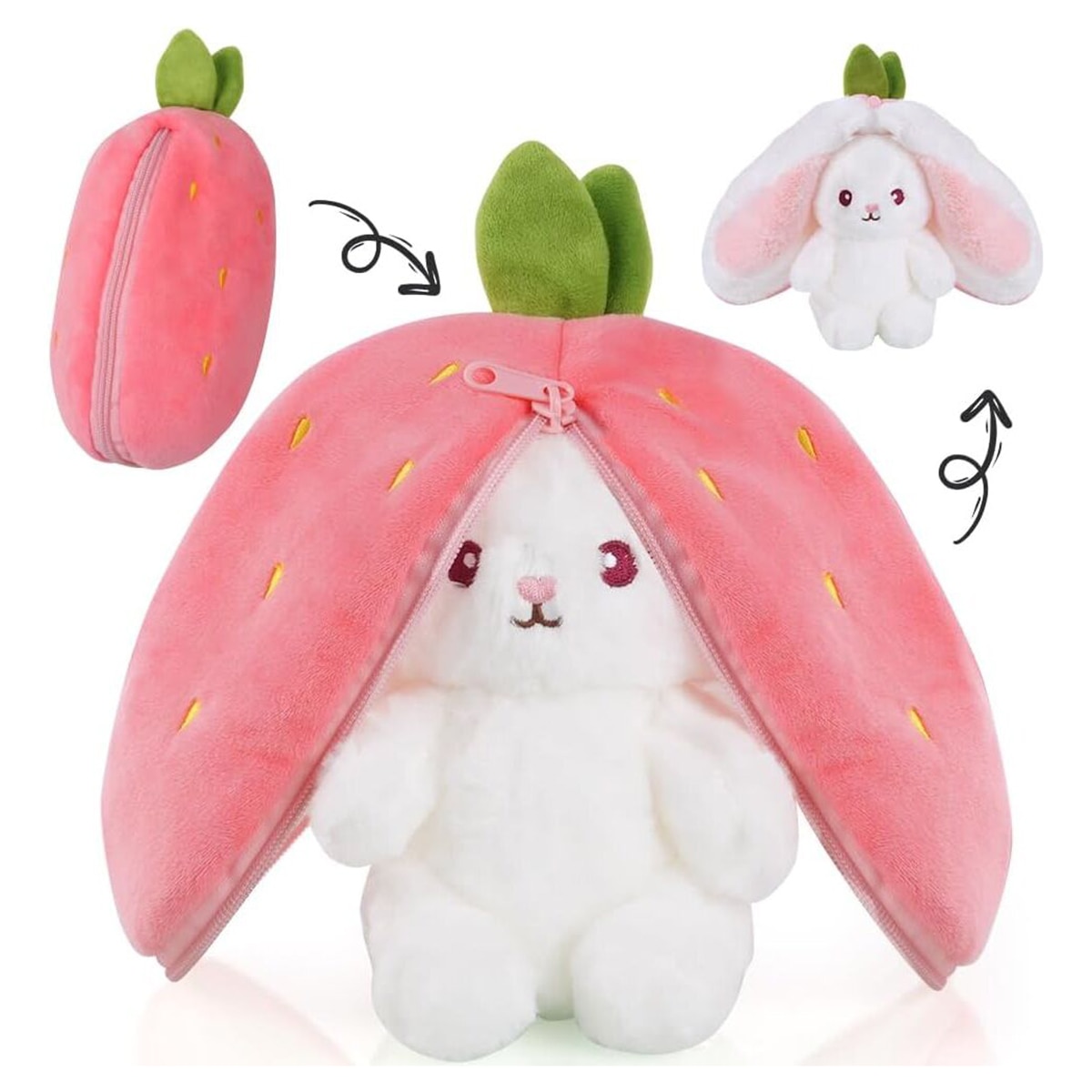 Peluche 30 cm Conejo Reversible Classic Revolution 5