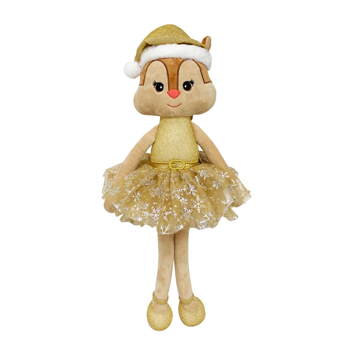 Imagen 0 de Peluche Ardilla Vale Navidad Dorada Mi Bosque Encantado