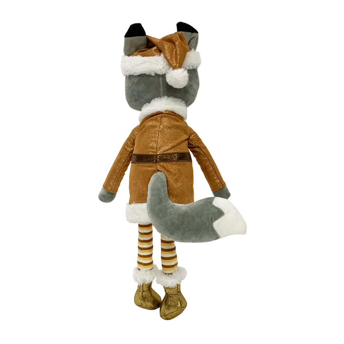 Peluche Lobo Tomas Navidad Dorada Mi Bosque Encantado 3